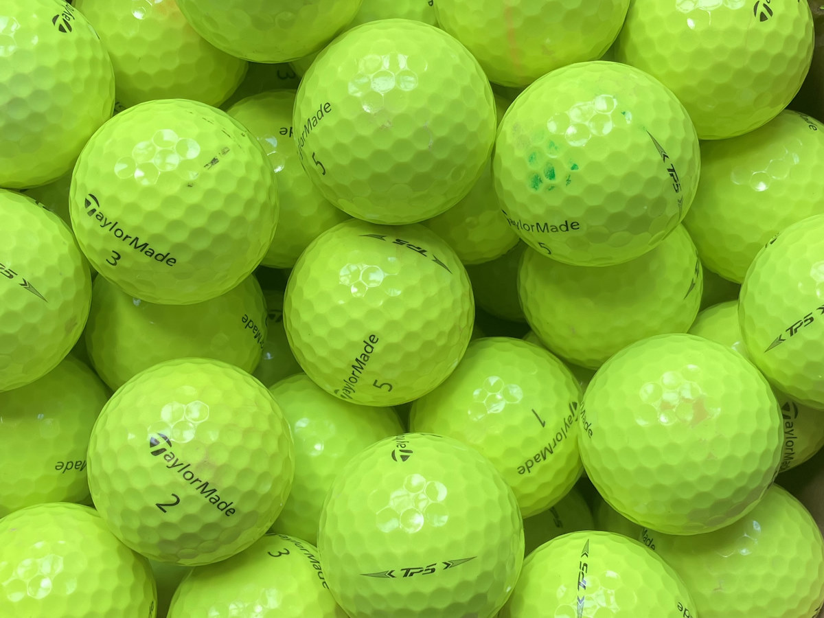 TaylorMade TP5 Gelb Lakeballs - gebrauchte TP5 Gelb Golfbälle AA/AAA-Qualität