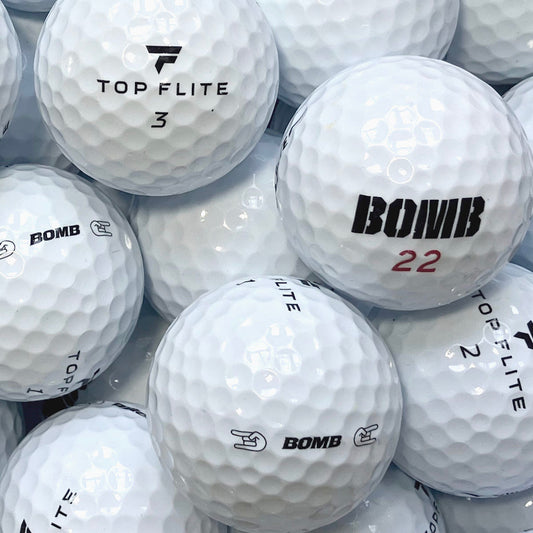 Top-Flite Bomb Lakeballs - gebrauchte Bomb Golfbälle