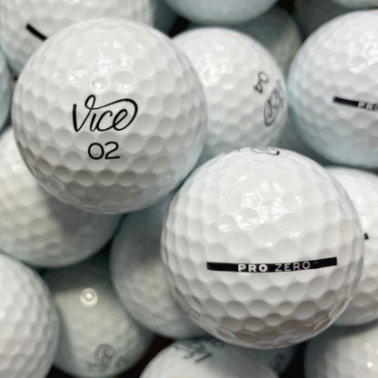 Vice Pro Zero Lakeballs - gebrauchte Pro Zero Golfbälle Galerie