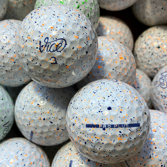 Vice Pro Plus Drip Bunt Mix Lakeballs - gebrauchte Pro Plus Golfbälle Galerie