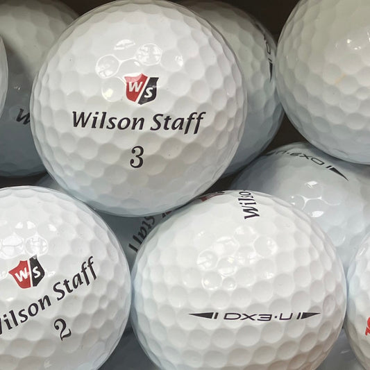 Wilson Staff Dx3 Urethane Lakeballs - gebrauchte Staff Dx3 Urethane Golfbälle Galerie