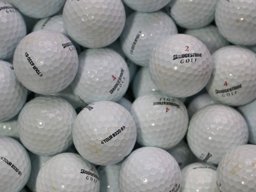 Bridgestone Tour B330-S Lakeballs - gebrauchte Tour B330-S Golfbälle AA/AAA-Qualität
