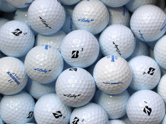 Bridgestone Lady Precept Lakeballs - gebrauchte Lady Precept Golfbälle AAAA-Qualität