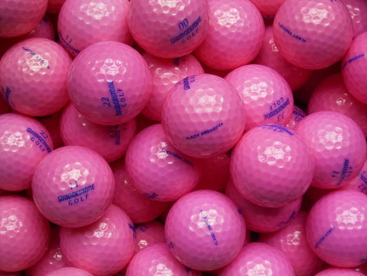 Bridgestone Lady Precept Pink Lakeballs - gebrauchte Lady Precept Pink Golfbälle AAAA-Qualität