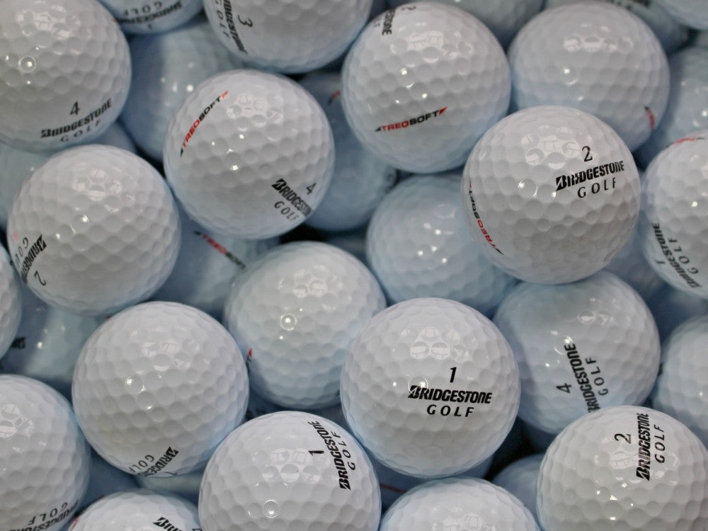 Bridgestone TreoSoft Lakeballs - gebrauchte TreoSoft Golfbälle AAAA-Qualität