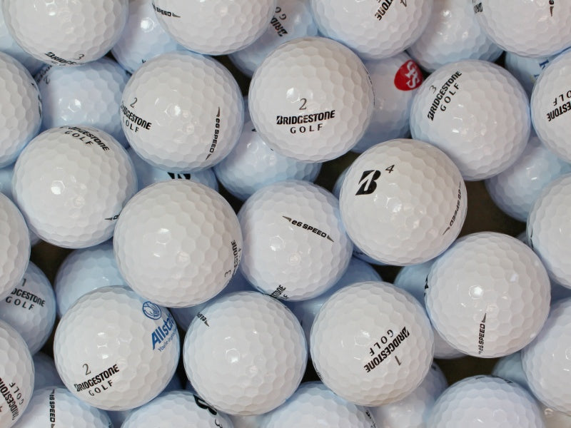  gebrauchte Bridgestone e6 Speed Golfbälle - Lakeballs in AAAA-Qualität