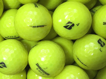 gebrauchte Bridgestone e6 Speed Gelb Golfbälle - Lakeballs