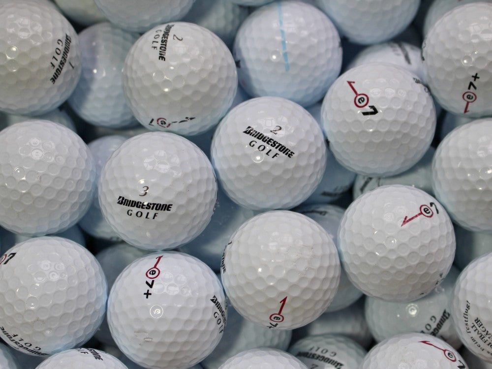 Bridgestone e7 Lakeballs - gebrauchte e7 Golfbälle AA/AAA-Qualität