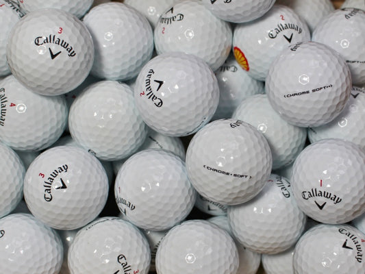 Callaway Chrome Soft Lakeballs - gebrauchte Chrome Soft Golfbälle AAAA-Qualität