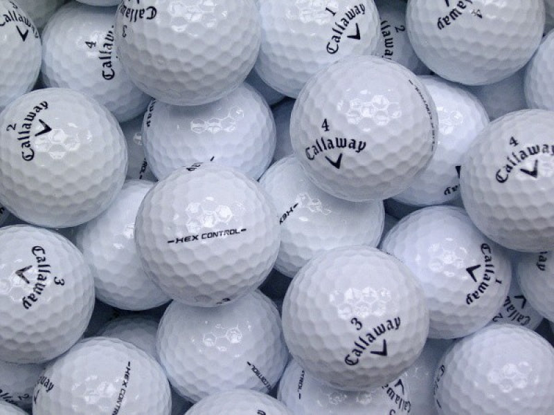 Callaway HEX Control Lakeballs - gebrauchte HEX Control Golfbälle AAAA-Qualität