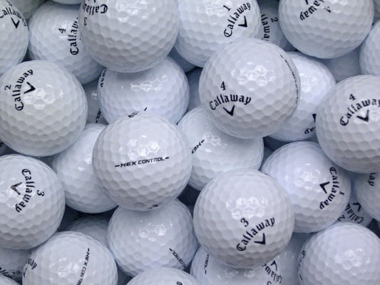 Callaway HEX Control Lakeballs - gebrauchte HEX Control Golfbälle AAAA-Qualität
