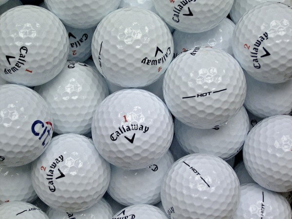 Callaway HEX Hot Lakeballs - gebrauchte HEX Hot Golfbälle AAAA-Qualität
