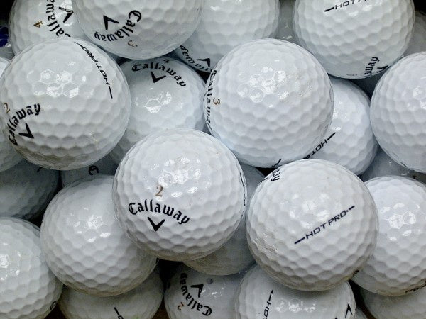 Callaway HEX Hot Pro Lakeballs - gebrauchte HEX Hot Pro Golfbälle AA/AAA-Qualität
