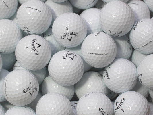 Callaway HEX Tour Soft Lakeballs - gebrauchte HEX Tour Soft Golfbälle AAAA-Qualität