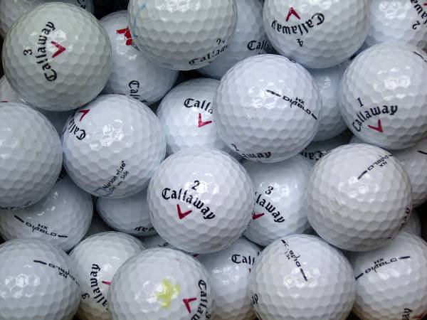 Callaway HX Diablo Lakeballs - gebrauchte HX Diablo Golfbälle AA/AAA-Qualität