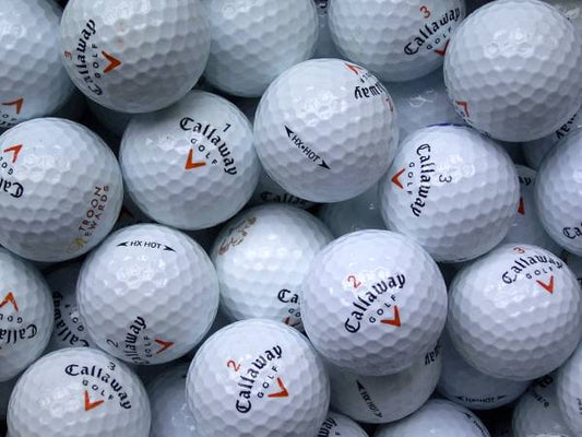 Callaway HX Hot Lakeballs - gebrauchte HX Hot Golfbälle AAAA-Qualität