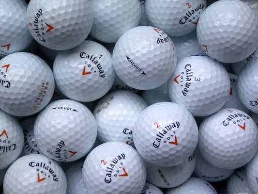 Callaway HX Hot Lakeballs - gebrauchte HX Hot Golfbälle AAAA-Qualität