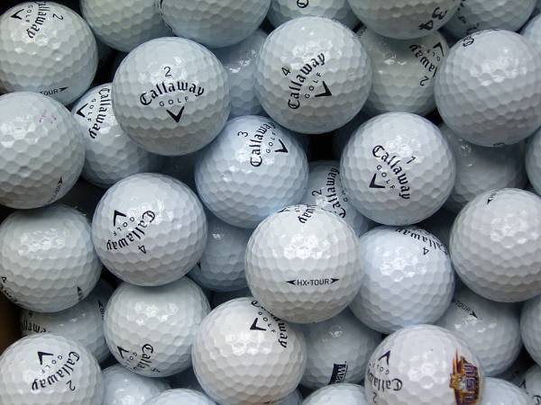 Callaway HX Tour Lakeballs - gebrauchte HX Tour Golfbälle AAAA-Qualität