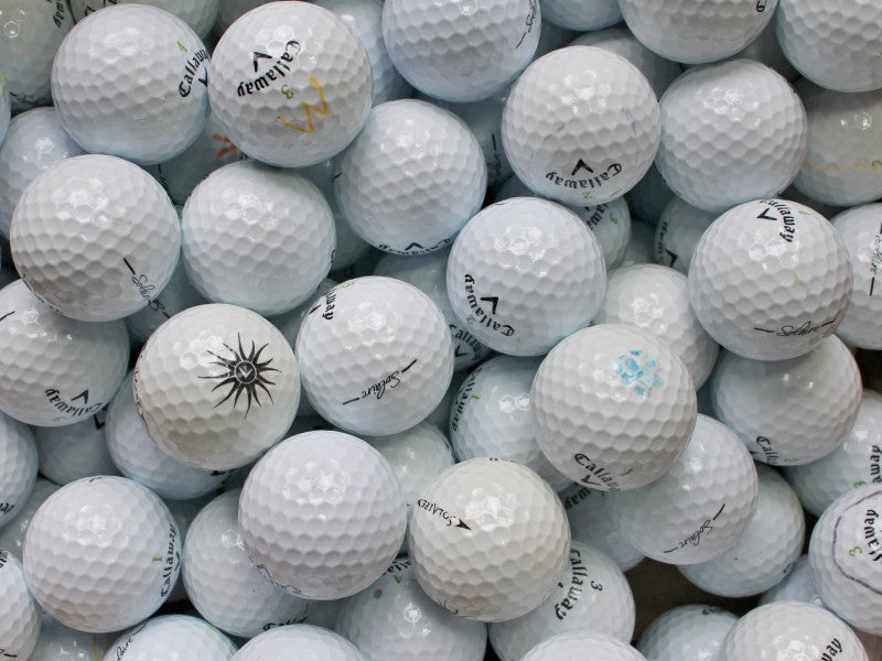 Callaway Solaire Lakeballs - gebrauchte Solaire Golfbälle AA/AAA-Qualität