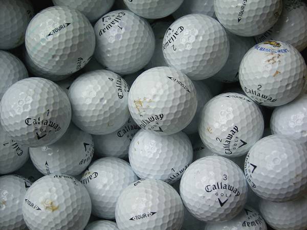 Callaway Tour i Lakeballs - gebrauchte Tour i Golfbälle AA/AAA-Qualität
