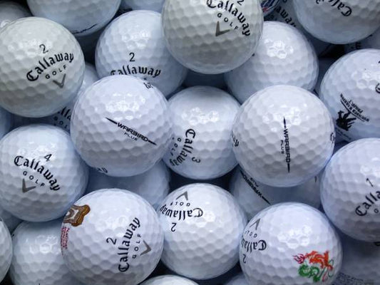 Callaway Warbird Plus Lakeballs - gebrauchte Warbird Plus Golfbälle AAAA-Qualität
