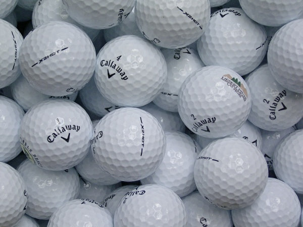 Callaway X2 Hot Lakeballs - gebrauchte X2 Hot Golfbälle AAAA-Qualität
