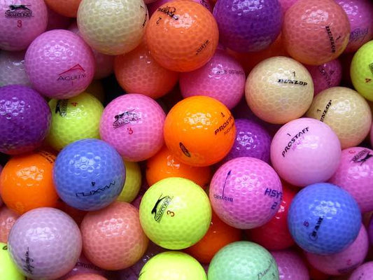 Crystal Mix Bunt Lakeballs - gebrauchte Crystal Mix Bunt Golfbälle AAAA-Qualität