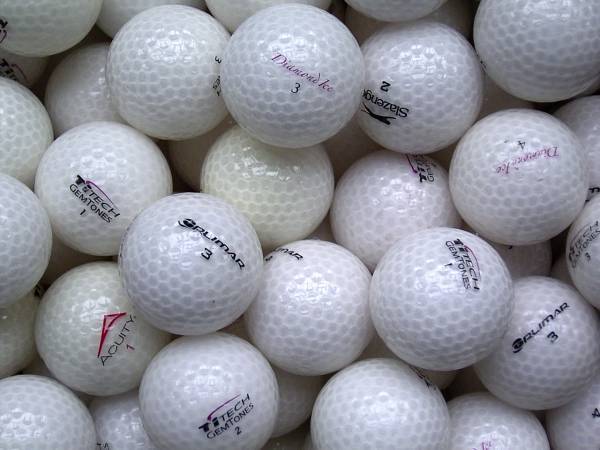 Crystal Mix Lakeballs - gebrauchte Crystal Mix Golfbälle AAAA-Qualität