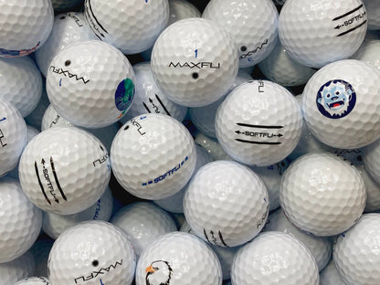 Maxfli SoftFli Lakeballs - gebrauchte SoftFli Golfbälle AAAA-Qualität