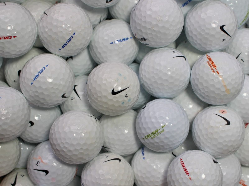 Nike Crush Lakeballs - gebrauchte Nike Crush Golfbälle AA/AAA-Qualität