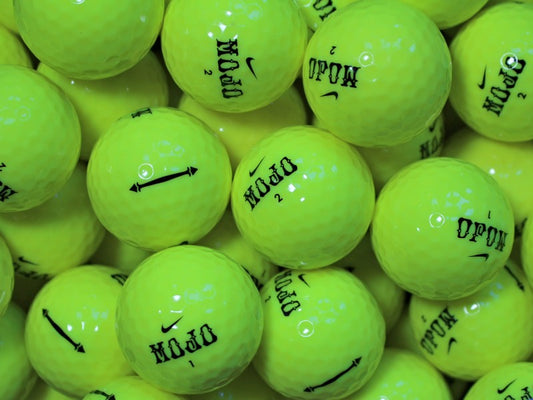 Nike Mojo Gelb Lakeballs - gebrauchte Mojo Gelb Golfbälle AAAA-Qualität