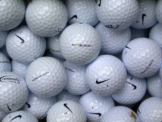 Nike One Black Lakeballs - gebrauchte One Black Golfbälle AAAA-Qualität