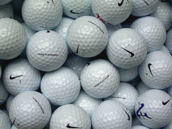 Nike One Platinum Lakeballs - gebrauchte One Platinum Golfbälle AAAA-Qualität
