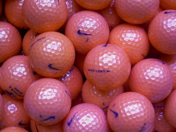 Nike PD Long Orange Lakeballs - gebrauchte PD Long Orange Golfbälle AAAA-Qualität