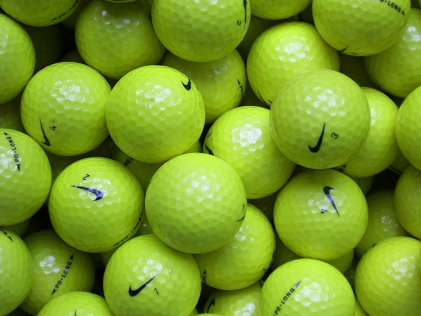 Nike PD Long Gelb Lakeballs - gebrauchte PD Long Gelb Golfbälle AA/AAA-Qualität
