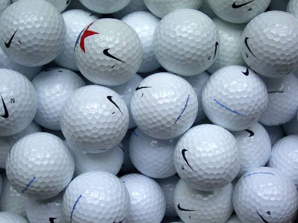 Nike Powerflight Lakeballs - gebrauchte Powerflight Golfbälle AAAA-Qualität