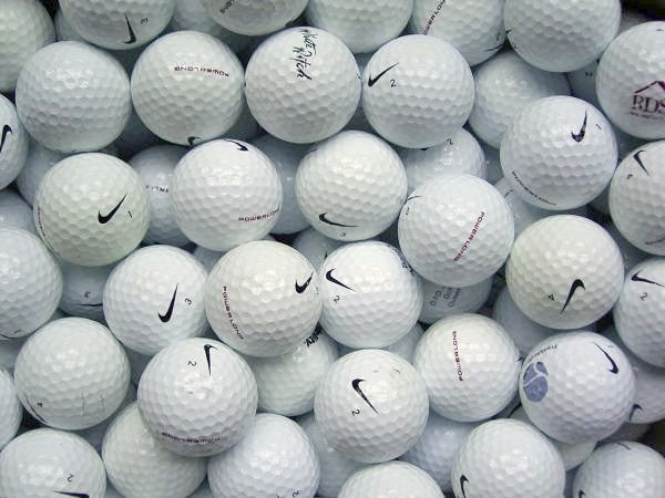 Nike Powerlong Lakeballs - gebrauchte Powerlong Golfbälle AA/AAA-Qualität