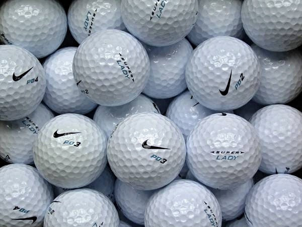 Nike PD Super Lady Lakeballs - gebrauchte PD Super Lady Golfbälle AAAA-Qualität
