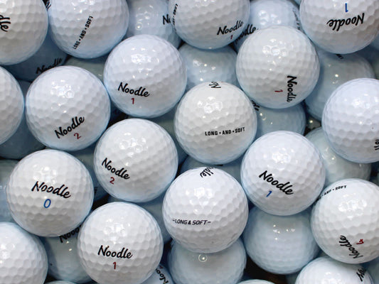Noodle Long & Soft Lakeballs - gebrauchte Noodle Long & Soft Golfbälle AAAA-Qualität