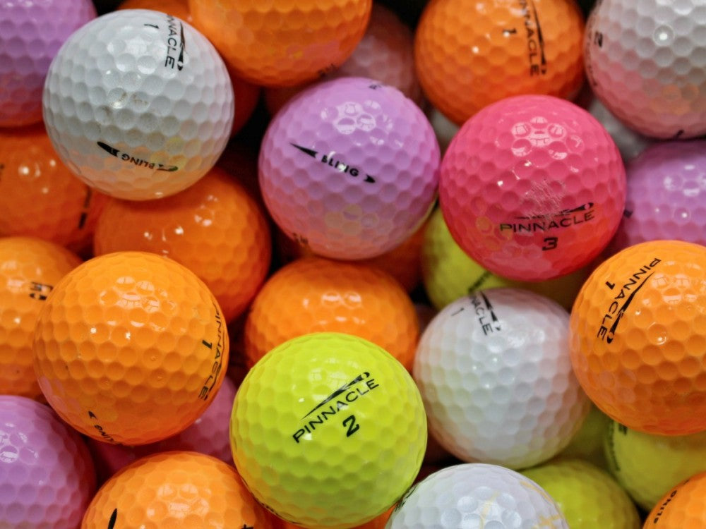 Pinnacle Bling Lakeballs - gebrauchte Bling Golfbälle AA/AAA-Qualität