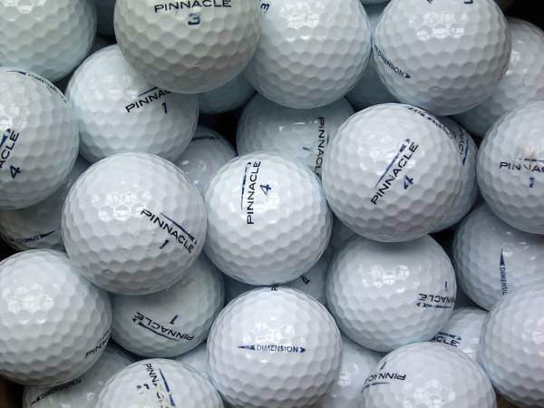 Pinnacle Dimension Lakeballs - gebrauchte Dimension Golfbälle AA/AAA-Qualität