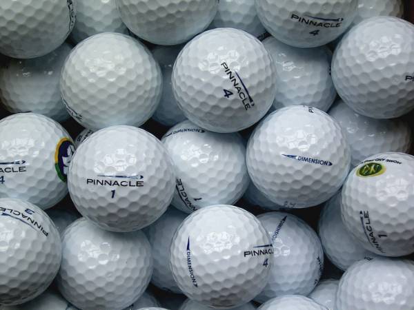 Pinnacle Dimension Lakeballs - gebrauchte Dimension Golfbälle AAAA-Qualität