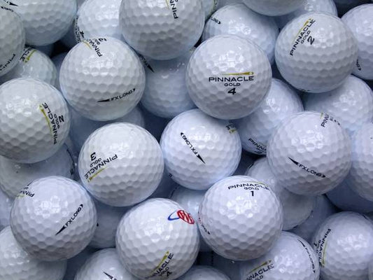 Pinnacle Gold FX Long Lakeballs - gebrauchte Gold FX Long Golfbälle AAAA-Qualität
