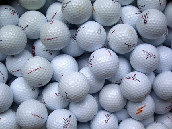 Pinnacle Gold FX Soft Lakeballs - gebrauchte Gold FX Soft Golfbälle AA/AAA-Qualität