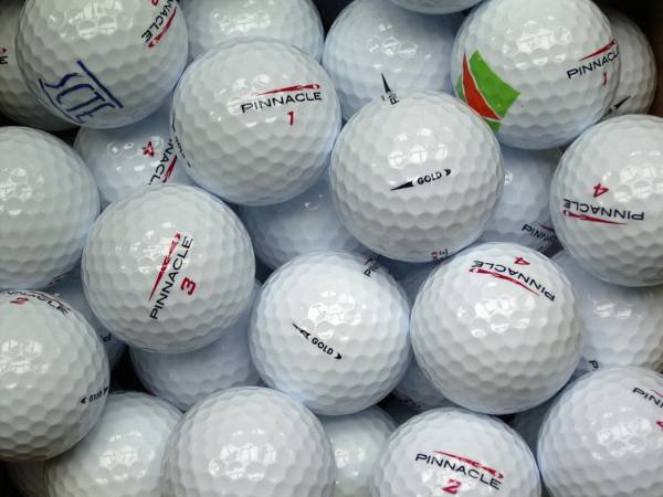 Pinnacle Gold Lakeballs - gebrauchte Gold Golfbälle AAAA-Qualität
