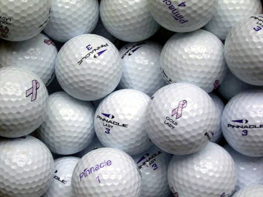 Pinnacle Lady/Ribbon Lakeballs - gebrauchte Lady/Ribbon Golfbälle AAAA-Qualität