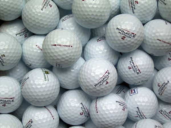 Pinnacle Platinum Distance Lakeballs - gebrauchte Platinum Distance Golfbälle AAAA-Qualität