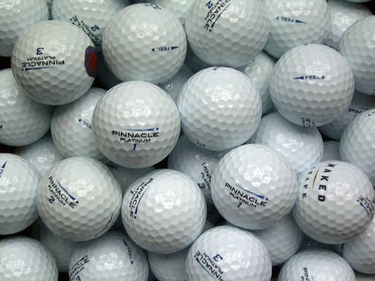 Pinnacle Platinum Feel Lakeballs - gebrauchte Platinum Feel Golfbälle AAAA-Qualität