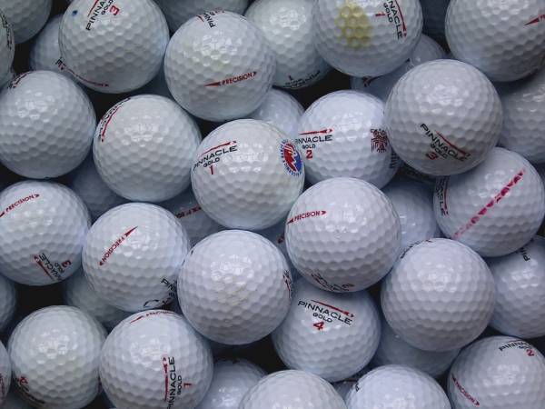 Pinnacle Gold Precision Lakeballs - gebrauchte Gold Precision Golfbälle AA/AAA-Qualität