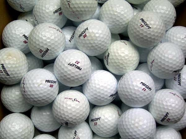 Precept Lady S-III Lakeballs - gebrauchte Lady S-III Golfbälle AA/AAA-Qualität